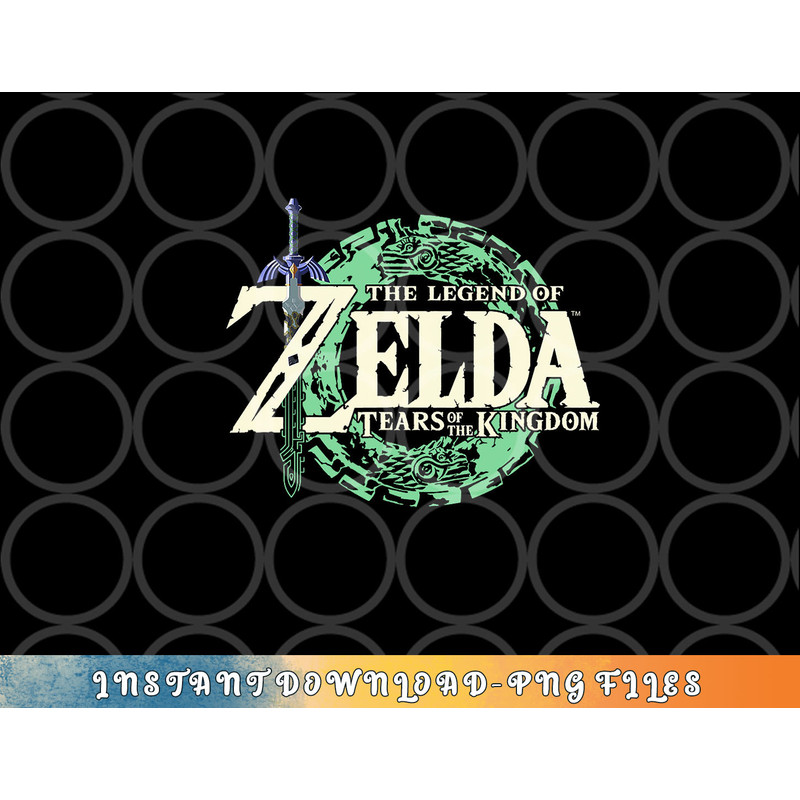 The Legend of Zelda Tears Of The Kingdom Official Logo png, digital download copy.jpg