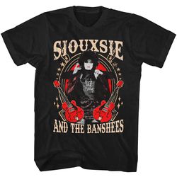 iconic eleganceband t shirt, siouxsie and the banshees shirt, siouxsie and the banshees t shirt, 80s, 90s, rock music