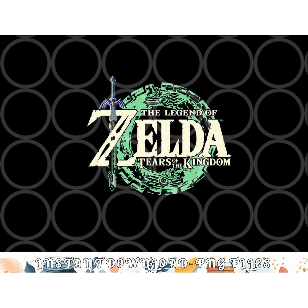 The Legend of Zelda Tears Of The Kingdom Official Logo png, digital download copy.jpg