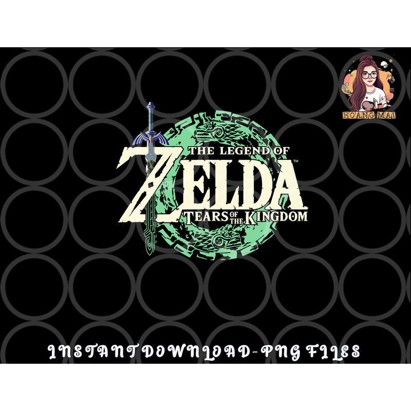 The Legend of Zelda Tears Of The Kingdom Official Logo png, digital download copy.jpg