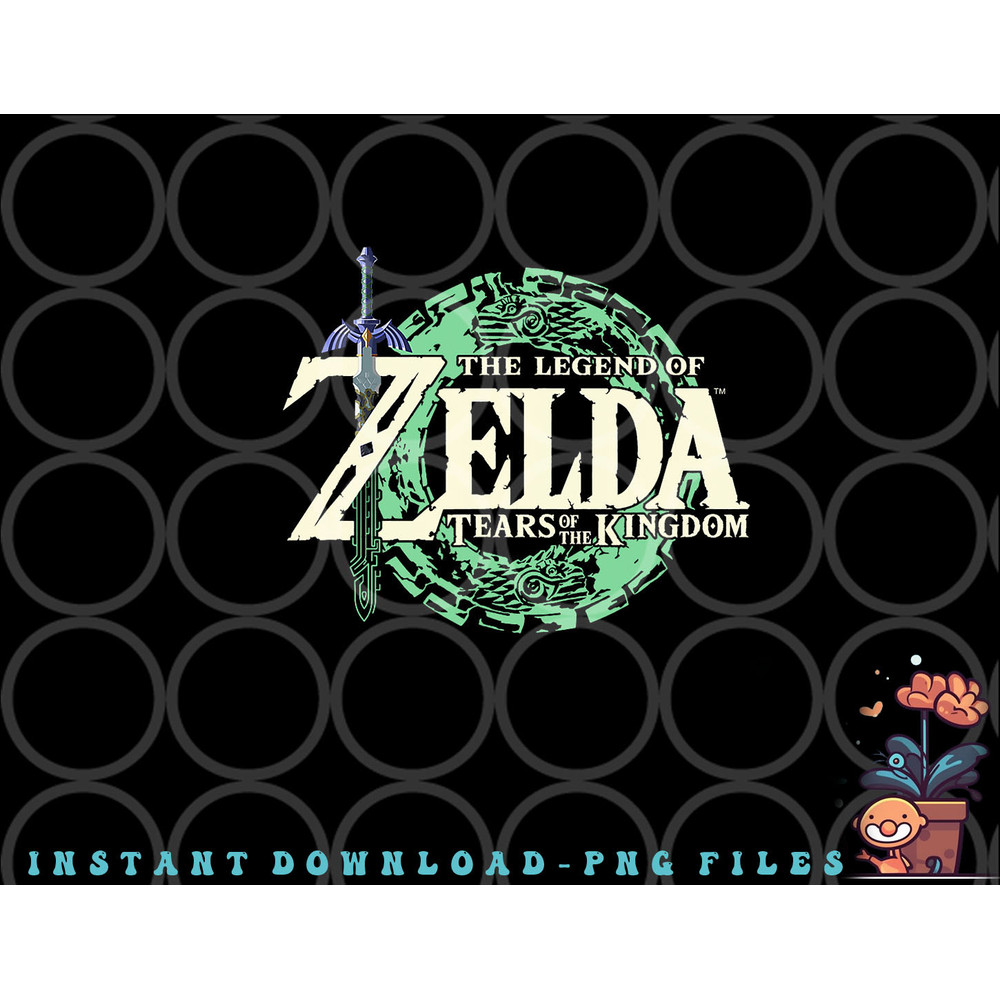 The Legend of Zelda Tears Of The Kingdom Official Logo png, digital download copy.jpg