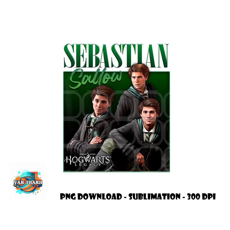 Harry Potter Hogwarts Legacy Sebastian Sallow Collage png, digital download copy.jpg