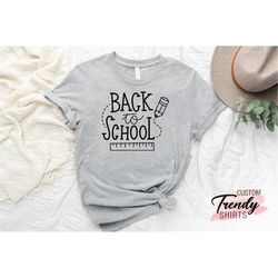 back to  school shirt, teacher school shirt, school gift, kids back to school shirt gifts, teacher life shirt, school sh