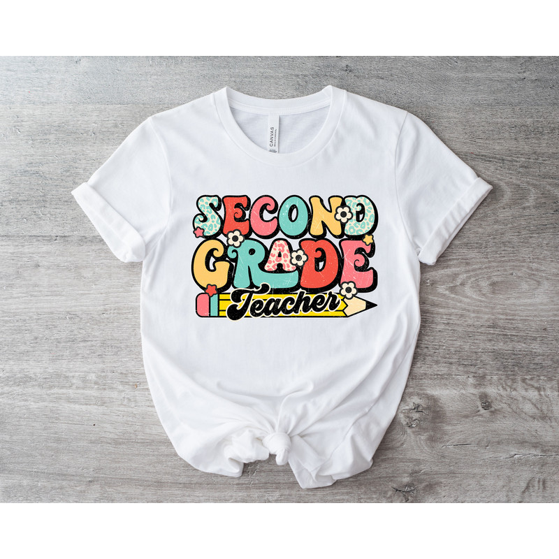 Second Grade Teacher Shirt •2nd Grade Teacher T-Shirt •Cute Second Grade Shirt •Second Grade Teacher Tee •2nd Grade Teacher Shirt - 3.jpg