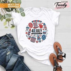 4th of july independence day shirt, memorial day gift, freedom shirt, fourth of july shirt, patriotic family shirts, ame