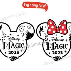 disney magic 2023 svg, mickey head cruise svg, disney family trip 2023 svg, magical kingdom, vacay mode svg, magic 2023