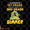 Goodbye 1st Grade Graduation To 2nd Grade Hello Summer png, digital download copy.jpg
