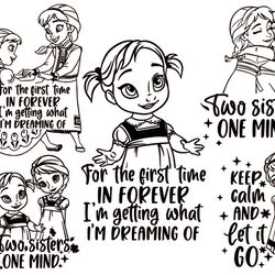disney baby frozen quotes svg, baby frozen svg, frozen png