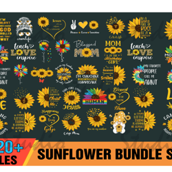 120 sunflower bundle svg, sunflower bundle svg, sunflower svg, sunflower design,sunflower tumbler,sunflower cricut,sunfl