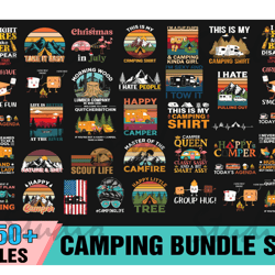 150 camping bundle svg, camp life svg, campfire svg, vacation svg, camper svg,camping svg bundle,camping crew svg,camp l