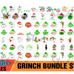 150 grinch christmas bundle svg, grinch face svg, santa grinch svg,grinch svg,grinch png,the grinch svg,grinch svg bundl