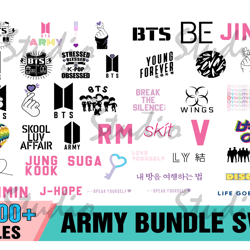 200 army bundle svg, jung kook svg, jin bts svg, bts army svg,trending svg, bts svg, army svg, rm svg, suga svg, jungkoo