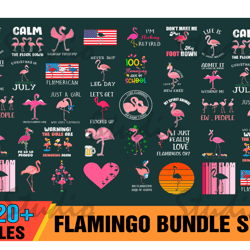 120 flamingo bundle svg, animal svg, flamingo bundle, flamingo svg, flamingo quote, my spirit animal,trending svg, flami