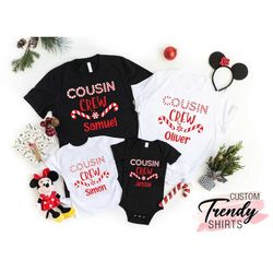 christmas cousin crew shirt, custom christmas shirt,cousin crew christmas shirts,cousin gifts for christmas,matching cou