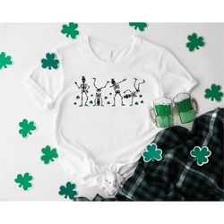 funny st patricks day shirt, dancing skeleton shirt, saint patricks day gift, lucky irish shirt, funny irish gifts, sham