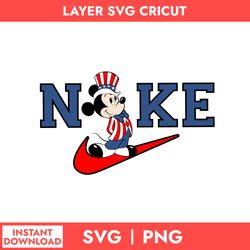 nike mickey mouse svg, nike logo svg, mickey mouse svg, nike disney svg, png digital file