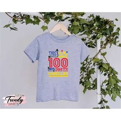 100 Days of School Shirt Girls and Boys, Boys School Gift Shirt, 100 Days Gift, Gift for Girls, Funny School Shirt,Back