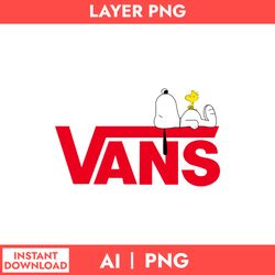 snoopy vans png, vans logo png, snoopy png, cartoon vans png, fashion brand png, ai digital file