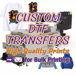 custom dtf transfers, dtf wholesale transfer,dtf transfers ready for press,dtf gang sheet,direct to film transfer,person