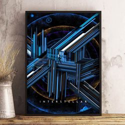 interstellar poster, interstellar wall art, movie home decor, movie poster, movie wall art, movie print