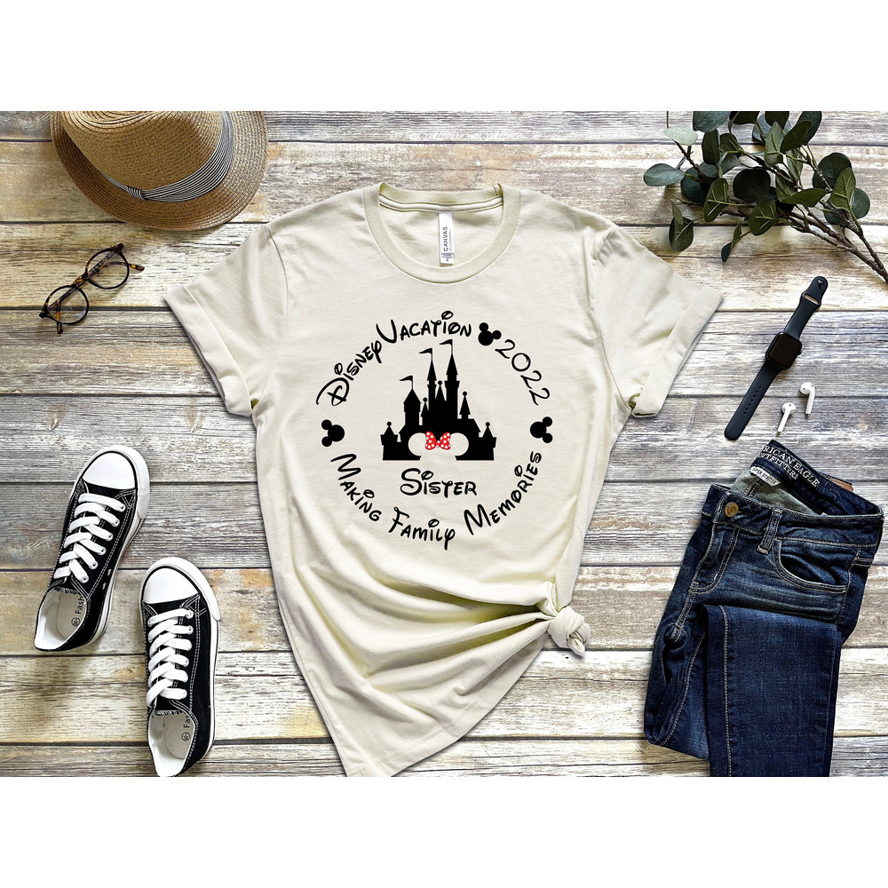Custom Disney 2023 Family Vacation Shirt, Family Vacation Shirt, Family Trip 2023 Shirt, Personalized Family Vacation Outfit, Disney Shirt - 2.jpg