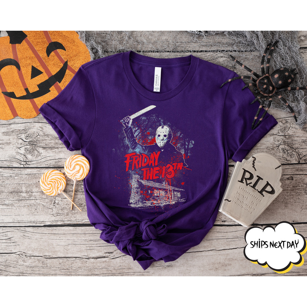 Friday The 13th T-Shirt, Vintage Freddy Shirt, Halloween Horror Movie Tee, Michael Myers Shirt, Halloween 2022 - 3.jpg