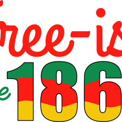 free ish since 1865 svg, juneteenth svg, free-ish svg, black power svg, black history svg file cut digital download