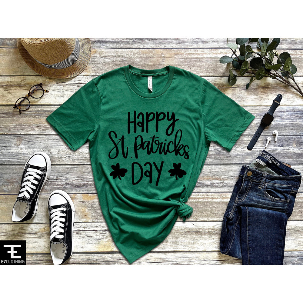 Happy St Patricks Day Shirt, Lucky Shirt, Shamrock Shirt, Happy St Patricks Day Shirt, Shamrock Shirt, Leopard Shamrock, Irish Day Shirt - 2.jpg