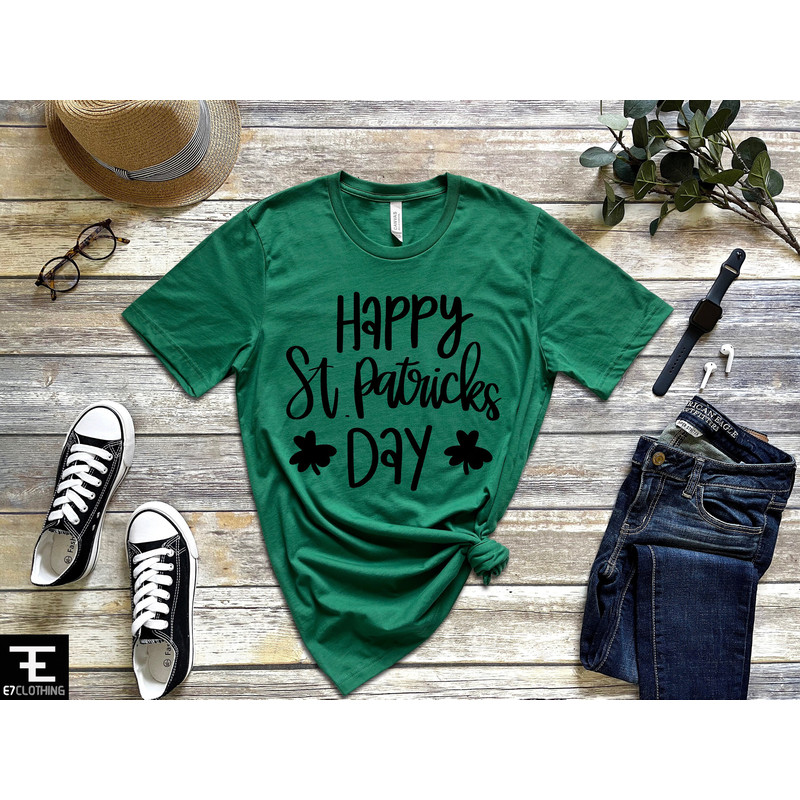 Happy St Patricks Day Shirt, Lucky Shirt, Shamrock Shirt, Happy St Patricks Day Shirt, Shamrock Shirt, Leopard Shamrock, Irish Day Shirt - 2.jpg