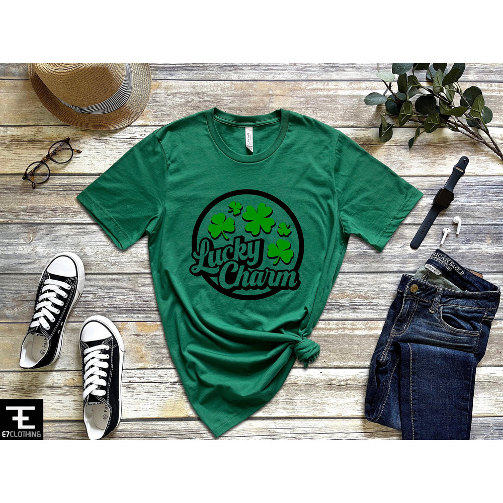 Lucky Charm Shirt, St Patrick's Day T-Shirt for Women, St Pattys Day Shirt, St Patricks Day Shirt Kids, Girls St Patricks Day Shirt - 3.jpg