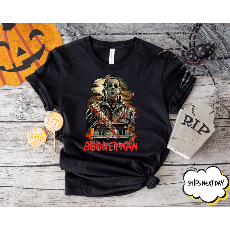 Michael Myers Halloween Shirt, Michael Myers You Can Not Kill The Boogeyman Shirt, Horror Movie, Halloween 1978 Shirt, Halloween Costume - 1.jpg