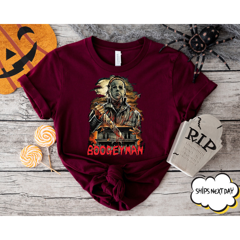 Michael Myers Halloween Shirt, Michael Myers You Can Not Kill The Boogeyman Shirt, Horror Movie, Halloween 1978 Shirt, Halloween Costume - 3.jpg