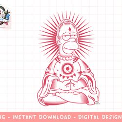 the simpsons zen homer png, sublimation.jpg
