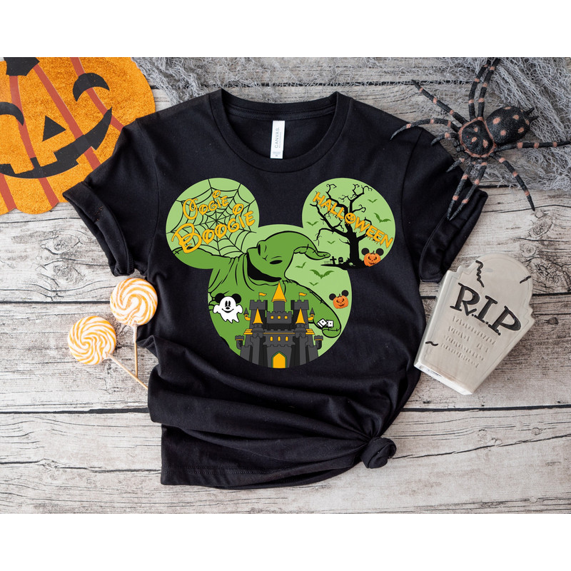 Oogie Boogie Mickey Ear Halloween party Disneyland Oogie Boogie Bash Halloween shirt, Disneyland shirt, Disney trip family shirts - 1.jpg