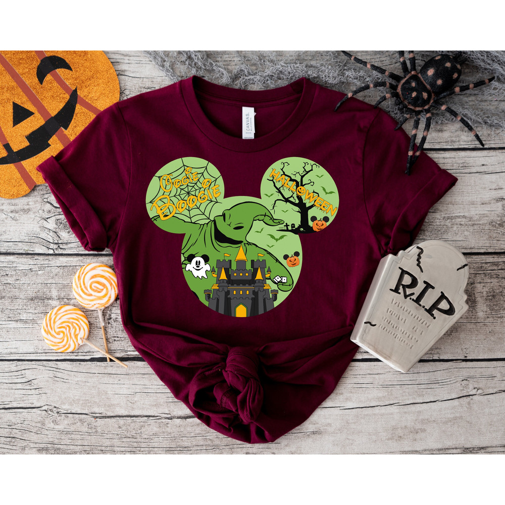 Oogie Boogie Mickey Ear Halloween party Disneyland Oogie Boogie Bash Halloween shirt, Disneyland shirt, Disney trip family shirts - 2.jpg