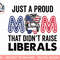 Womens Just A Proud Mom That Didnt Raise Liberals Republican Mom png, sublimation.jpg