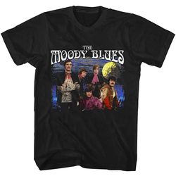 devotee band's shirt, the moody blues shirt, the moody blues t shirt, rock band, rock music, 70s, 80s, music band shirt