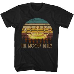 enduring hits music t shirt, the moody blues shirt, the moody blues t shirt, rock band, rock music, 70s, 80s