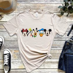 retro disneyworld shirts family, disney friends shirt, mickey ears shirt, shirt, disn