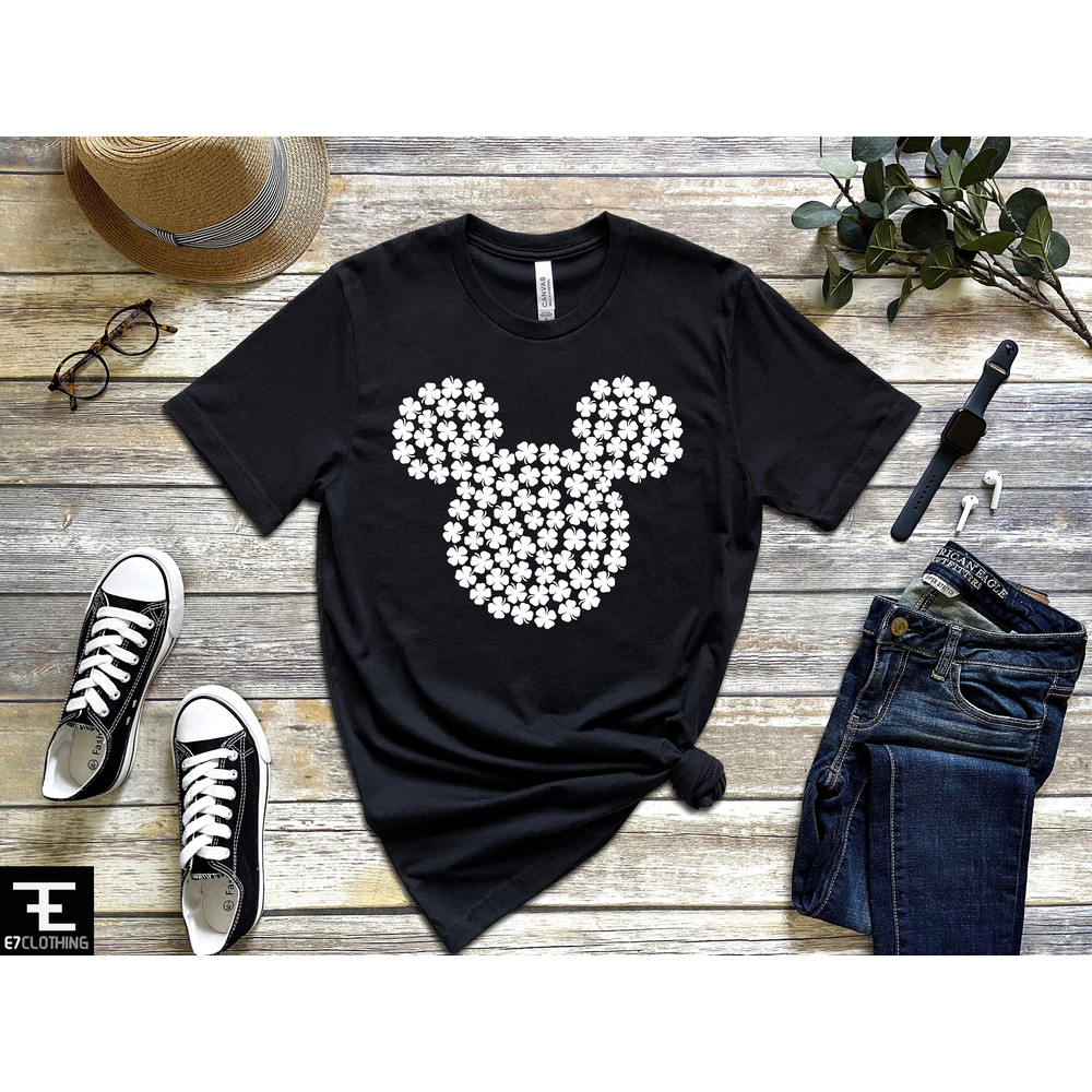 St Patrick's Day Shirt, Shamrock Shirt, Disney Family Shirts, St Patrick's Couple Disney Shirts, Disney Trip Shirts, Irish Disney Shirt - 2.jpg