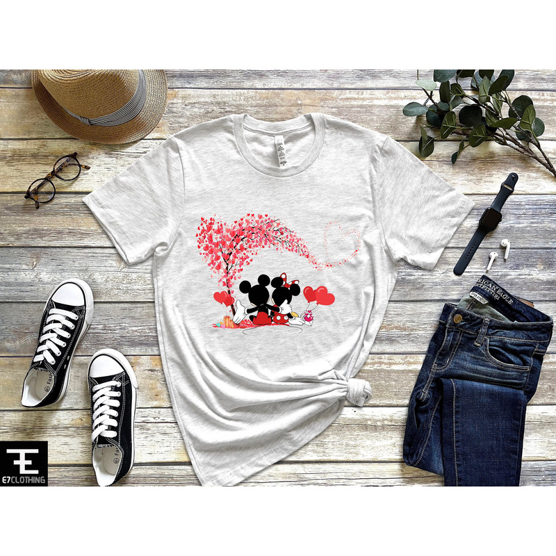 Valentine Mickey and Minnie Shirts,LOVE Disney Matching Couples Shirt,Disney Valentine Shirt,Valentine Matching Couples Shirts,Lovely Shirt - 1.jpg