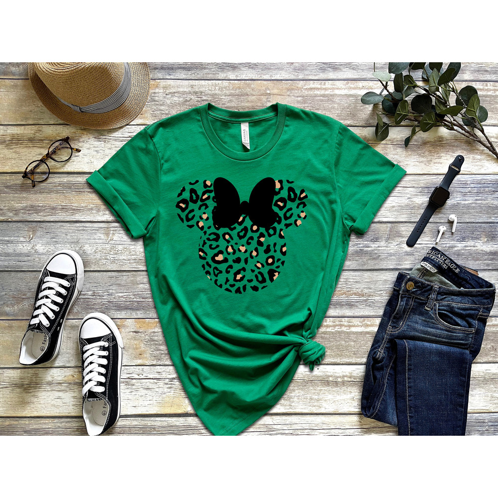 Women's Disney Minnie Leopard Shirt - Animal Kingdom Shirt - disney shirts - Disney Girls Trip Shirt - Minnie Mouse Shirt - 2.jpg