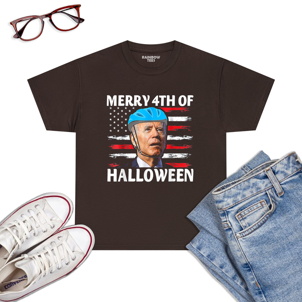 Funny-Biden-Dazed-Merry-4th-July-Happy-Halloween-Biden-Bike-T-Shirt-Dark-Chocolat.jpg