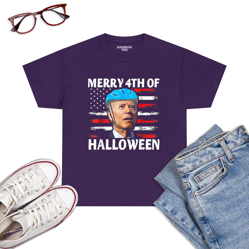 Funny-Biden-Dazed-Merry-4th-July-Happy-Halloween-Biden-Bike-T-Shirt-Purple.jpg