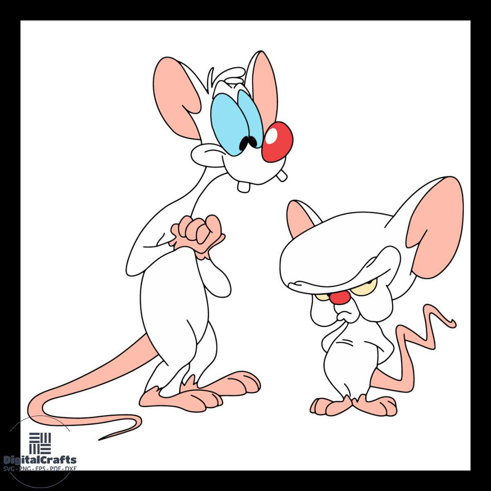Pinky and the Brain Svg Cartoon Svg Cartoon Series Svg TV Series Svg Kid Svg