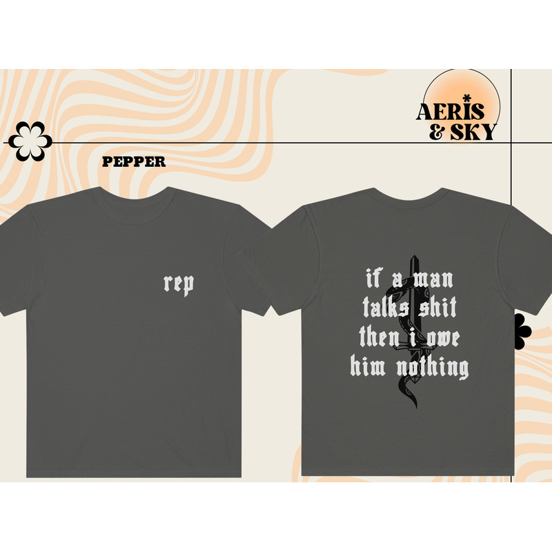 I Did Something Bad Shirt, If a man talks shit, Reputation Snake T Shirt, Reputation Outfit, Comfort Colors Concert Tee, Eras Tour - 2.jpg