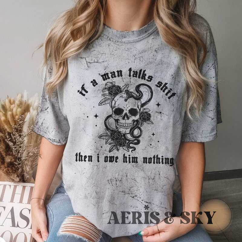 I did Something Bad Shirt, If a man Talks Shit, Reputation Tshirt, Reputation merch, Concert Tee, Tie Dye Comfort Colors Shirt, Eras Outfit - 1.jpg