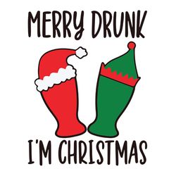 christmas svg merry drunk i'm christmas svg funny christmas svg christmas svg santa svg christmas shirt svg