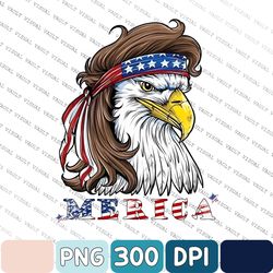 Mullet Eagle Png, Flag Png, Eagle Png, Independence Day Png, 4th Of July Png, Png For 4th Of July