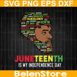 juneteenth is my independence day black king svg, black father svg, black history svg,  cricut, svg files, cut file, dxf
